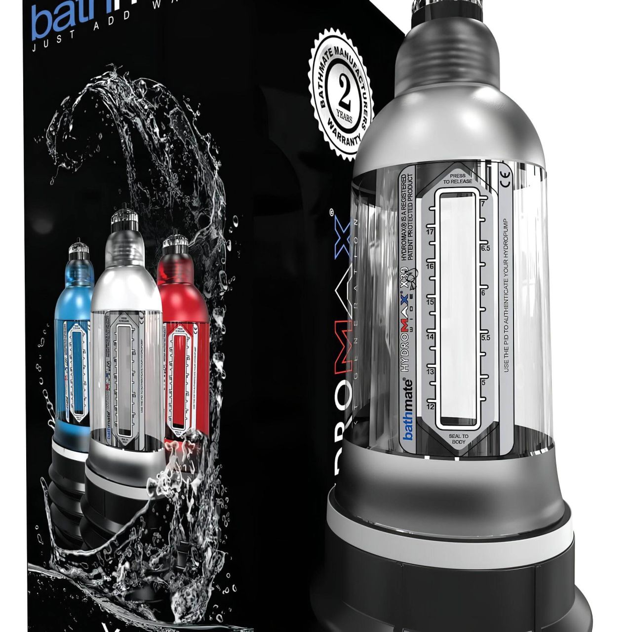 Bathmate Hydromax 7 Wide Boy - hidropumpa (átlátszó)