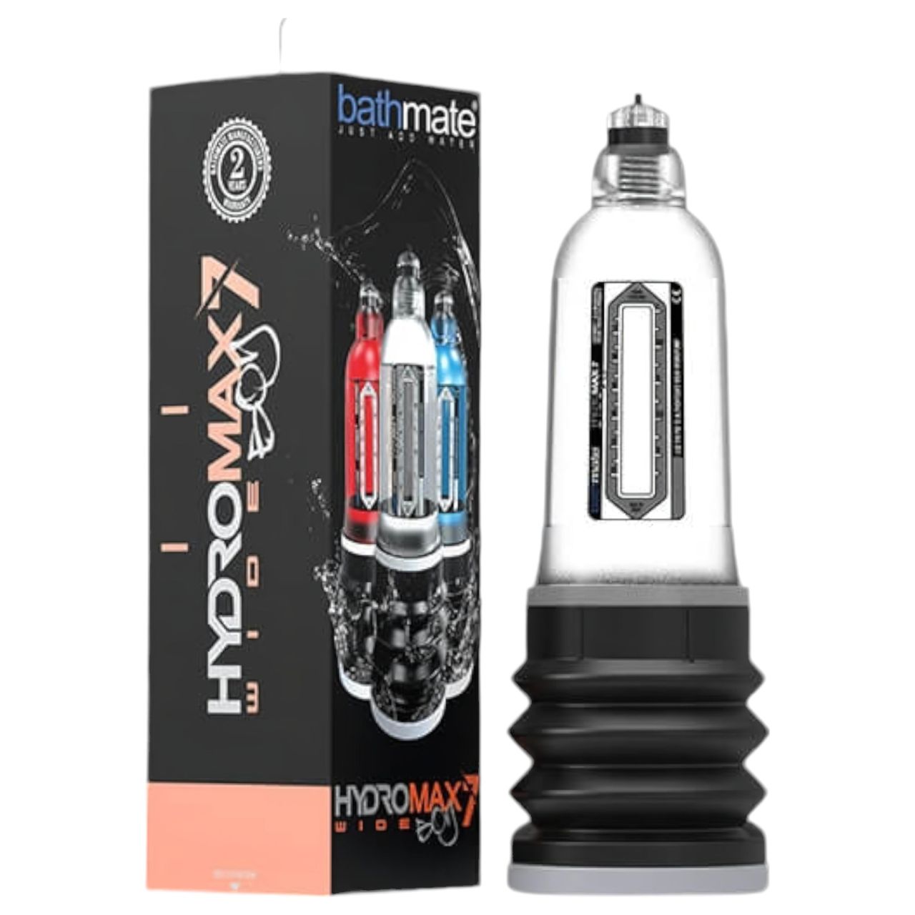 Bathmate Hydromax 7 Wide Boy - hidropumpa (átlátszó)