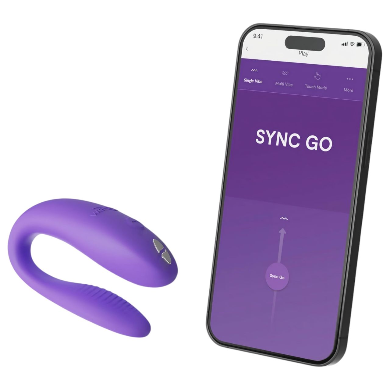 We-Vibe Sync Go – App-vezérelt párvibrátor (lila) We-Vibe Sync Go – App-vezérelt párvibrátor (lila)