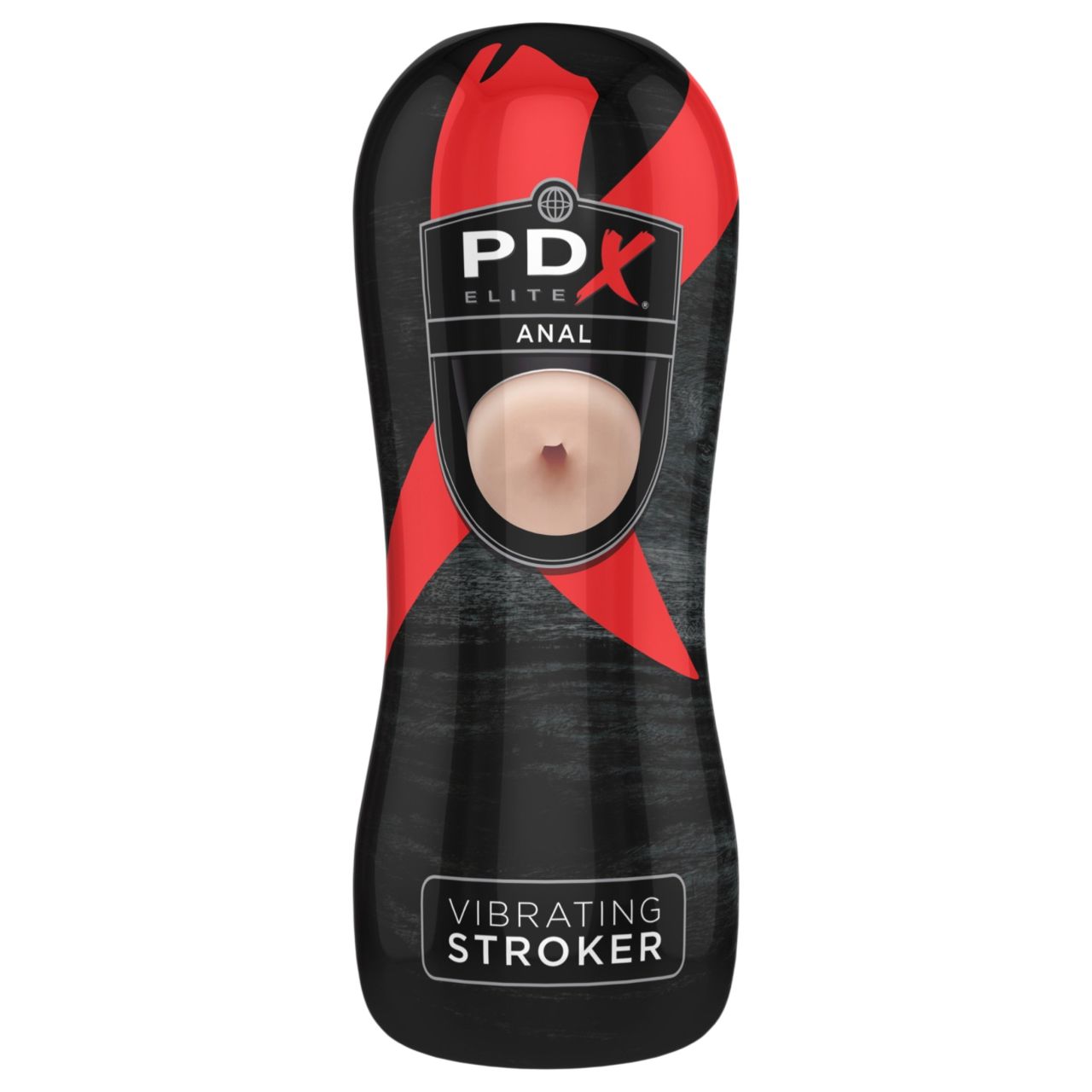 PDX Elite - vibrációs popsi maszturbátor (testszínű) PDX Elite - vibrációs popsi maszturbátor (testszínű)