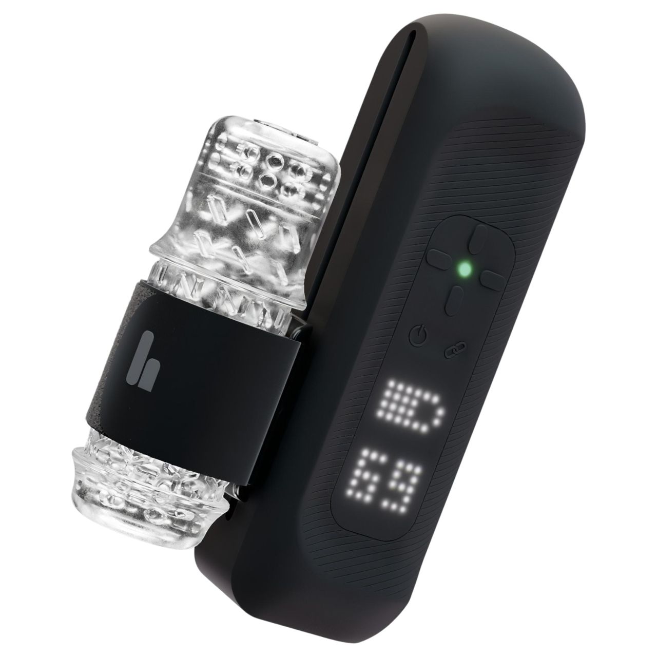 The Handy 2 – Interaktív maszturbátor (fekete)