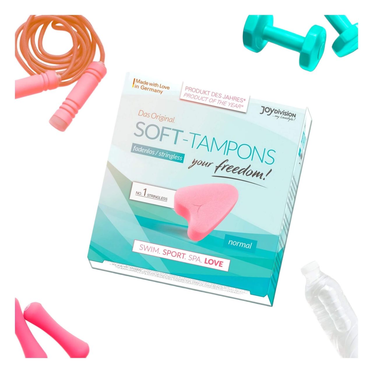 JoyDivision Soft-Tampons - zsinór nélküli szextampon (3 db) JoyDivision Soft-Tampons - zsinór nélküli szextampon (3 db)