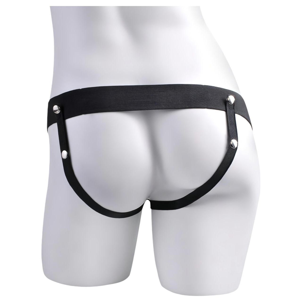 Pipedream Fetish Strap-On 9 - felcsatolható, üreges, spriccelő dildó (testszínű)