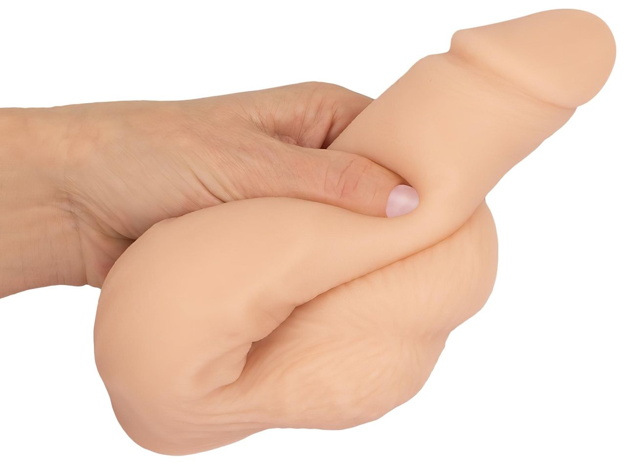 Fleshlight - Mr. Limpy - nagy élethű dildó (testszínű)