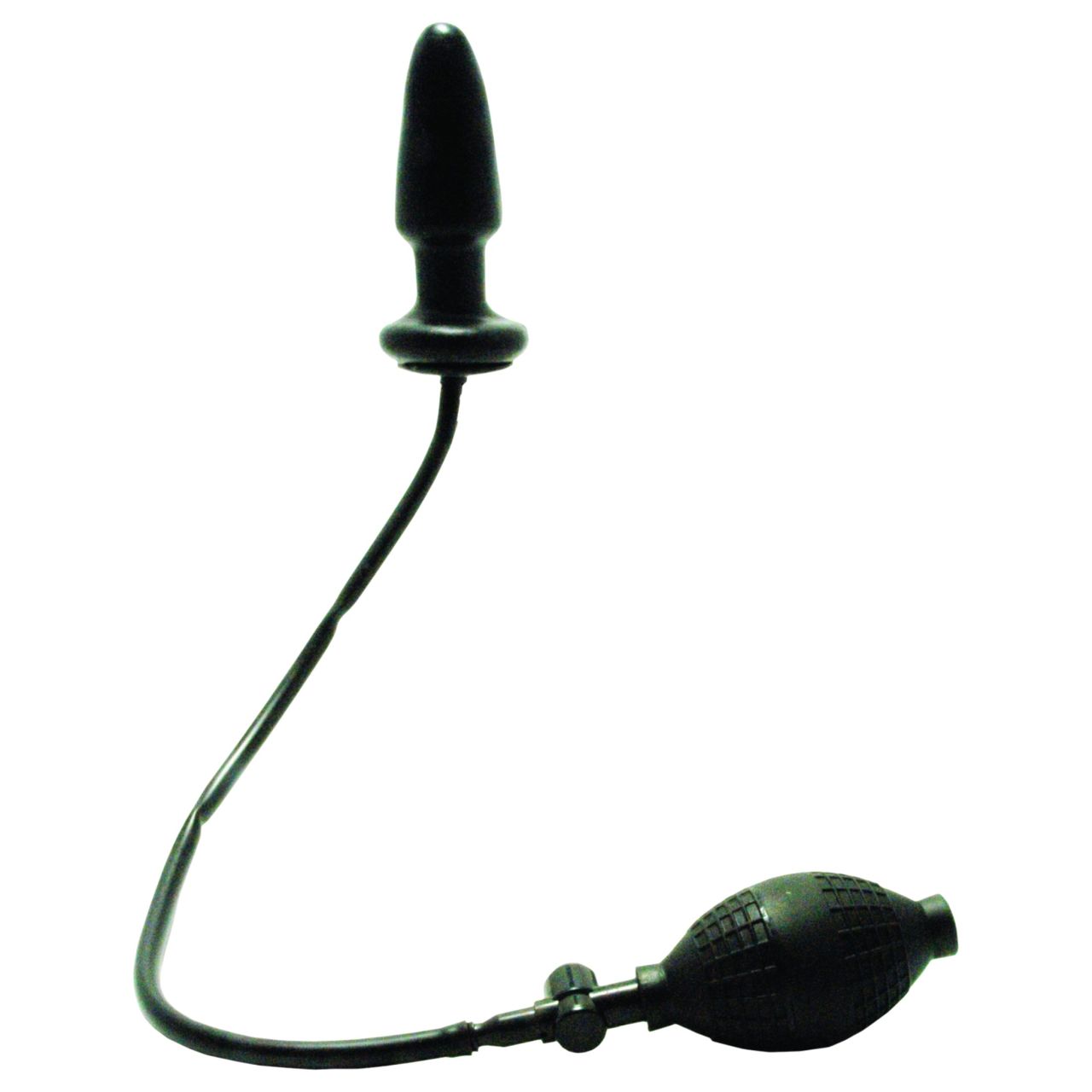 Seven Creations Fanny Hill's - felfújható vibráló anál plug (fekete)