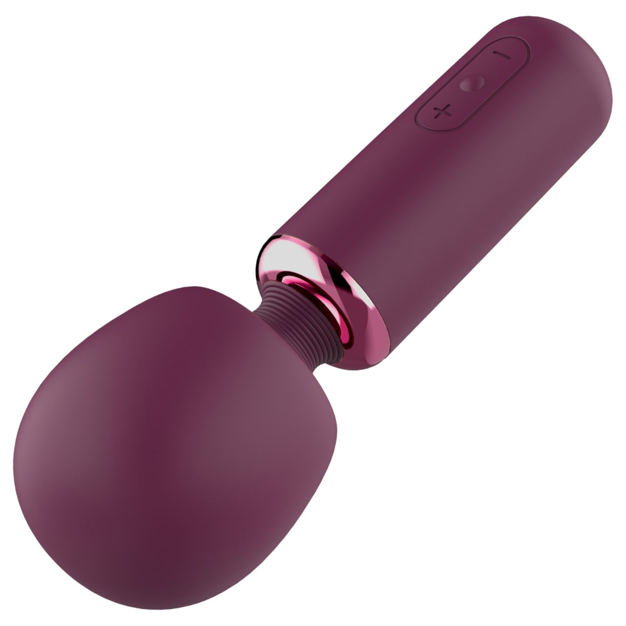 Glam - mini wand vibrátor (lila)