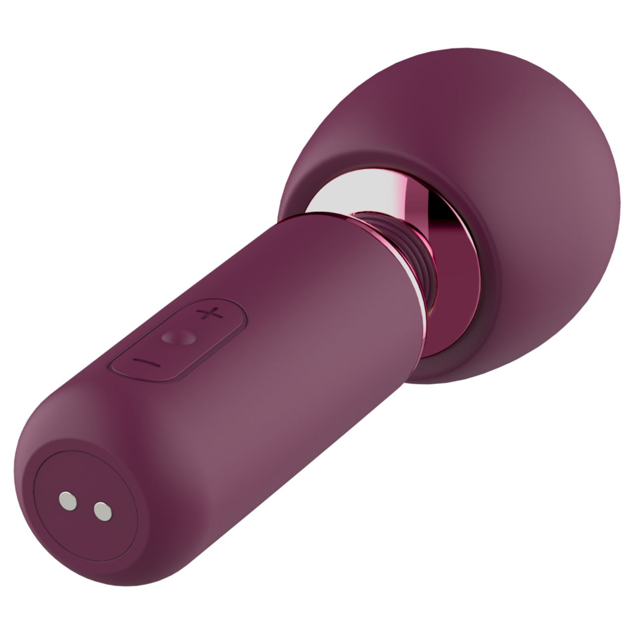 Glam - mini wand vibrátor (lila)