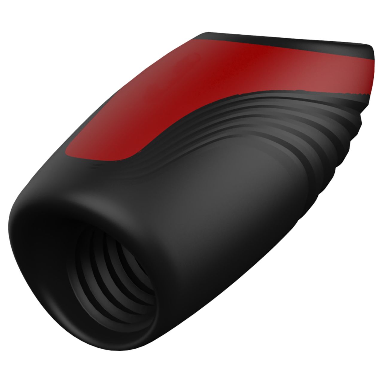 Dreamtoys Essentials - szívó-vibráló maszturbátor (fekete)