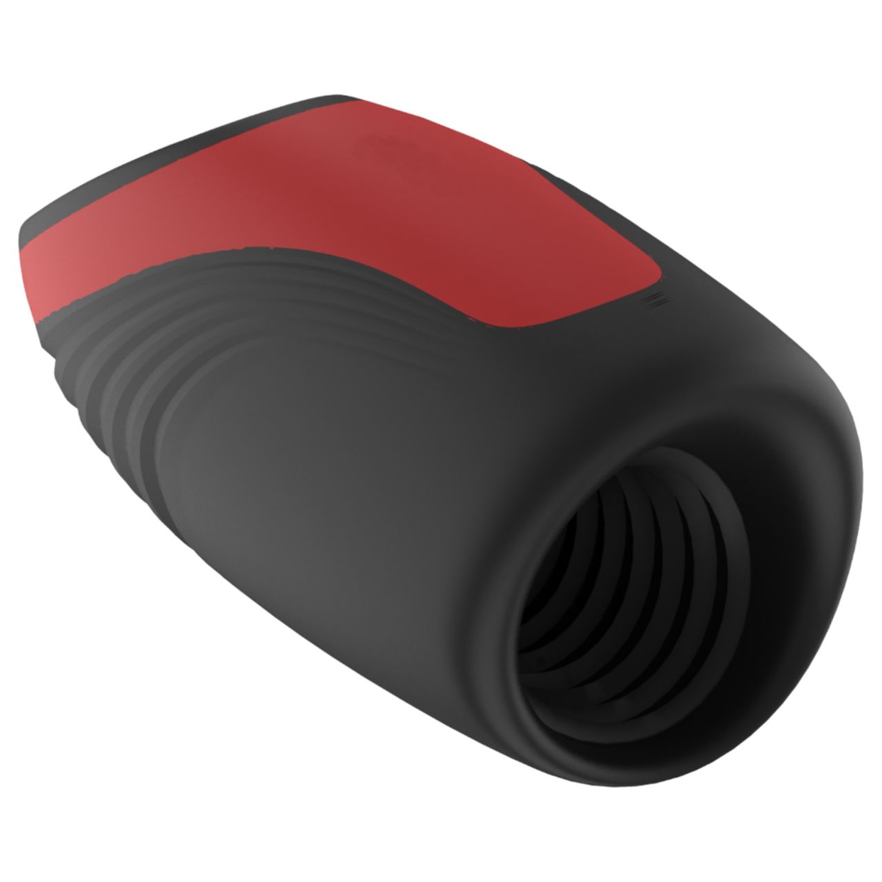 Dreamtoys Essentials - szívó-vibráló maszturbátor (fekete)