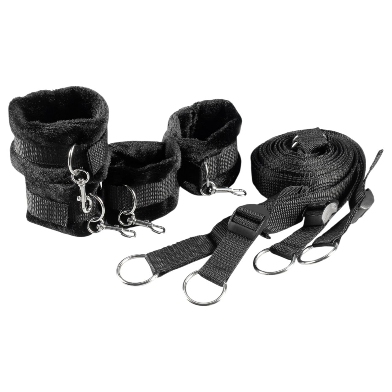 Dreamtoys Blaze - ágyrögzítő kötözőszett (fekete) Dreamtoys Blaze - ágyrögzítő kötözőszett (fekete)