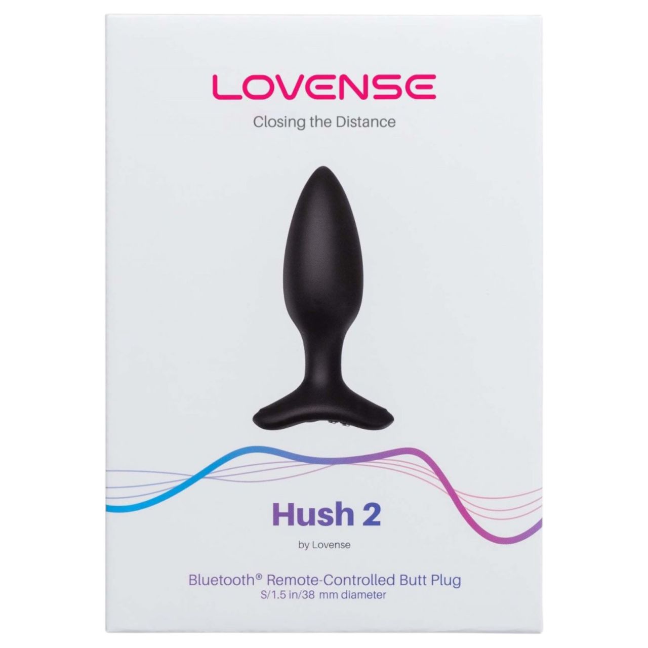 Lovense Hush 2 S – App-vezérelt análvibrátor (38 mm, fekete) Lovense Hush 2 S – App-vezérelt análvibrátor (38 mm, fekete)
