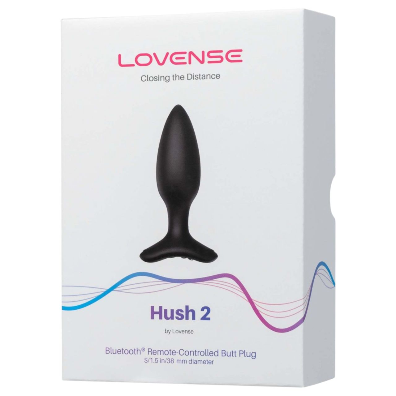Lovense Hush 2 S – App-vezérelt análvibrátor (38 mm, fekete) Lovense Hush 2 S – App-vezérelt análvibrátor (38 mm, fekete)