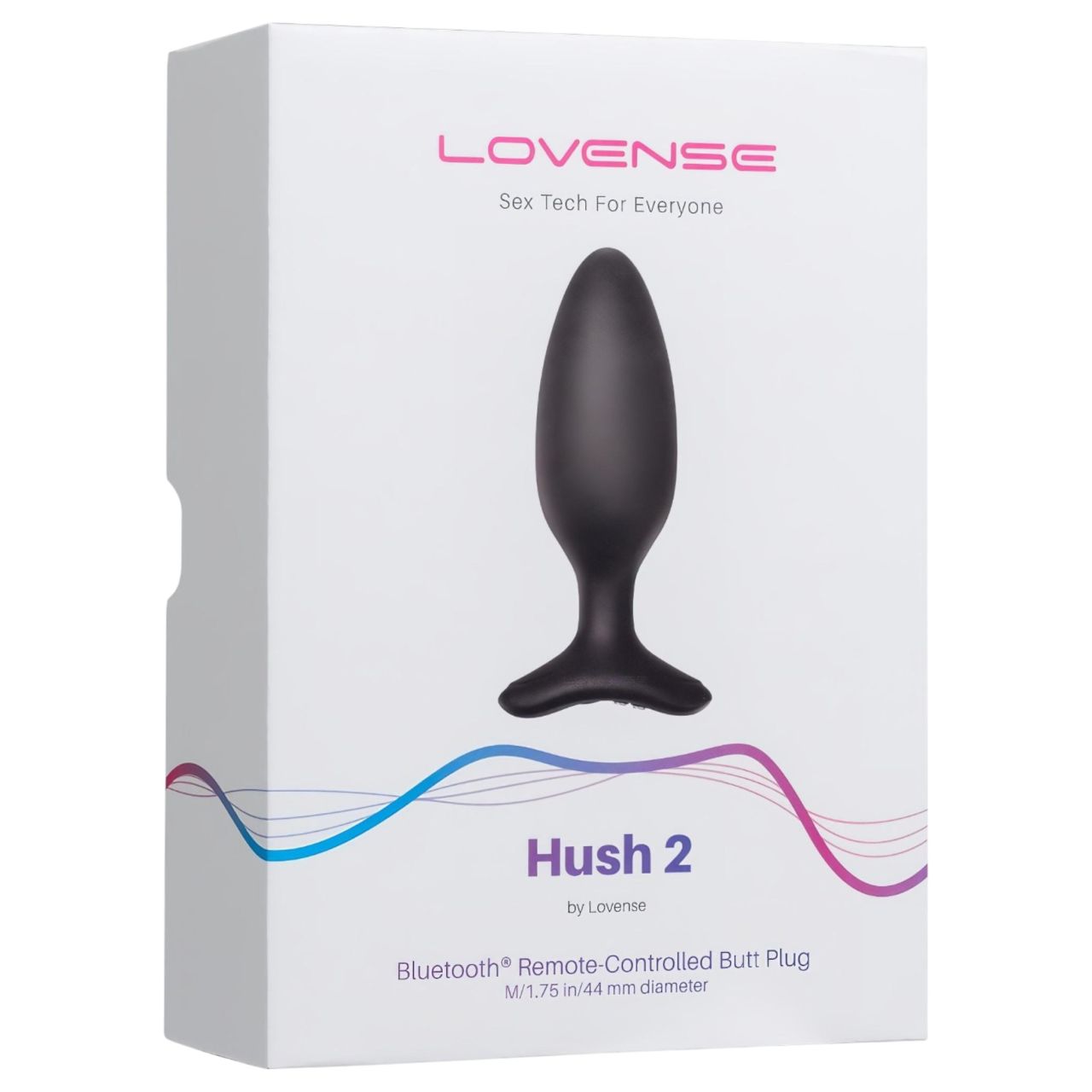 Lovense Hush 2 M – App-vezérelt análvibrátor (45 mm, fekete) Lovense Hush 2 M – App-vezérelt análvibrátor (45 mm, fekete)