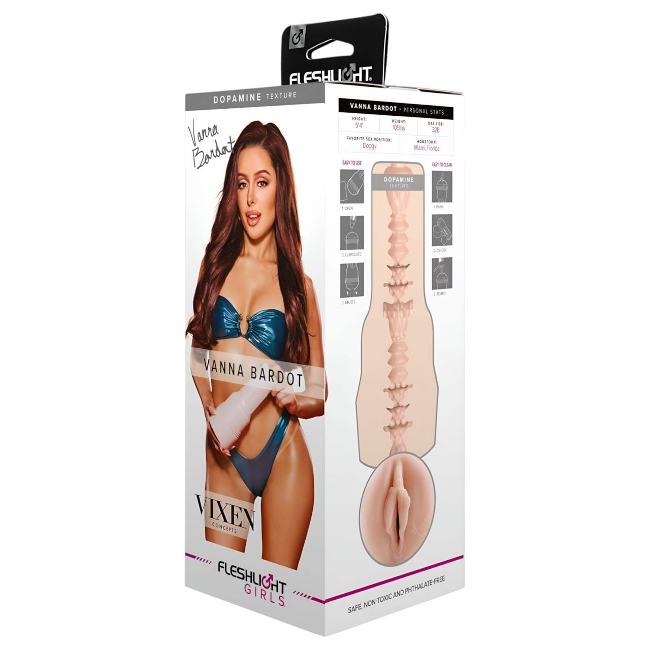 Fleshlight Vanna Bardot - élethű vagina (testszínű) Fleshlight Vanna Bardot - élethű vagina (testszínű)