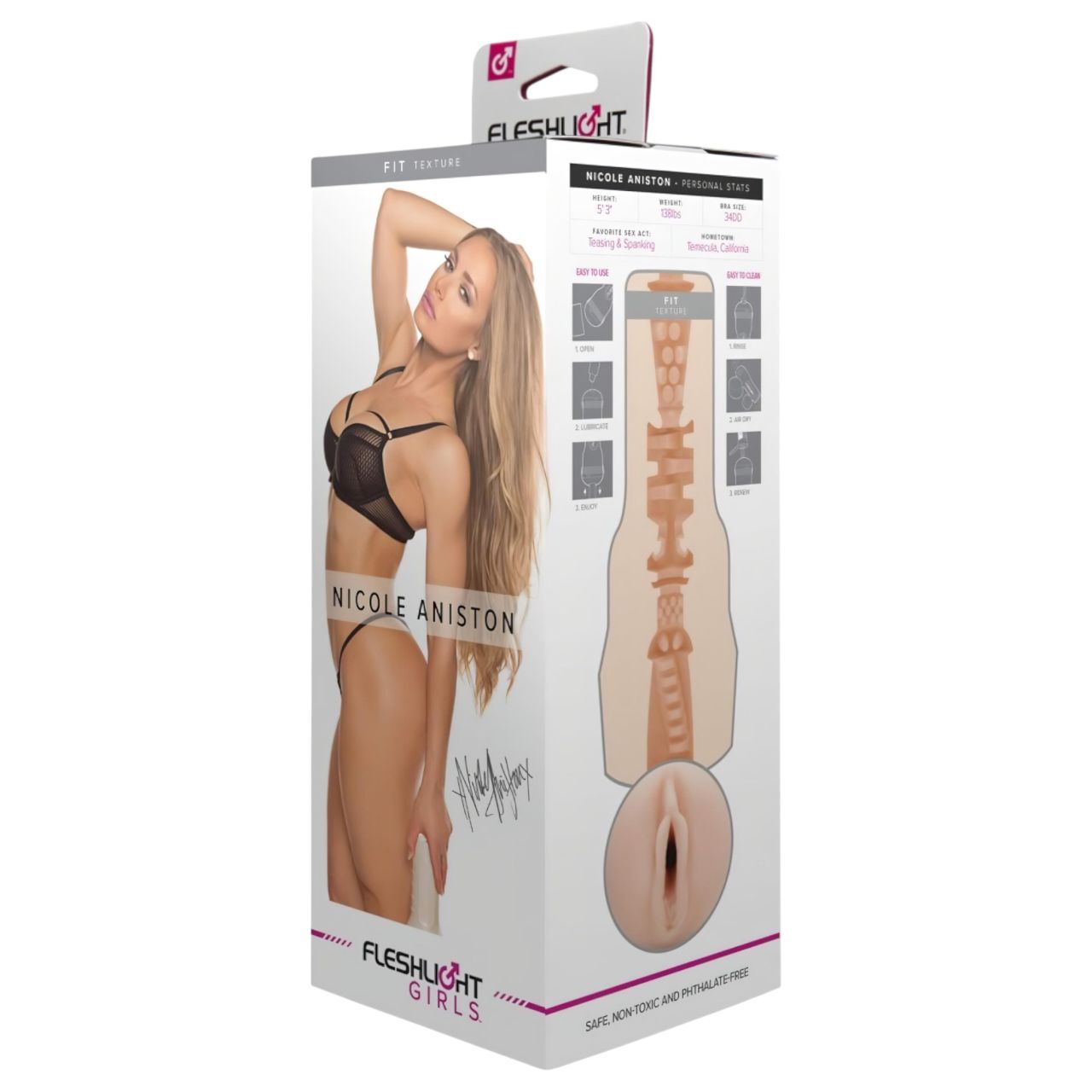 Fleshlight Nicole Aniston Fit - vagina Fleshlight Nicole Aniston Fit - vagina
