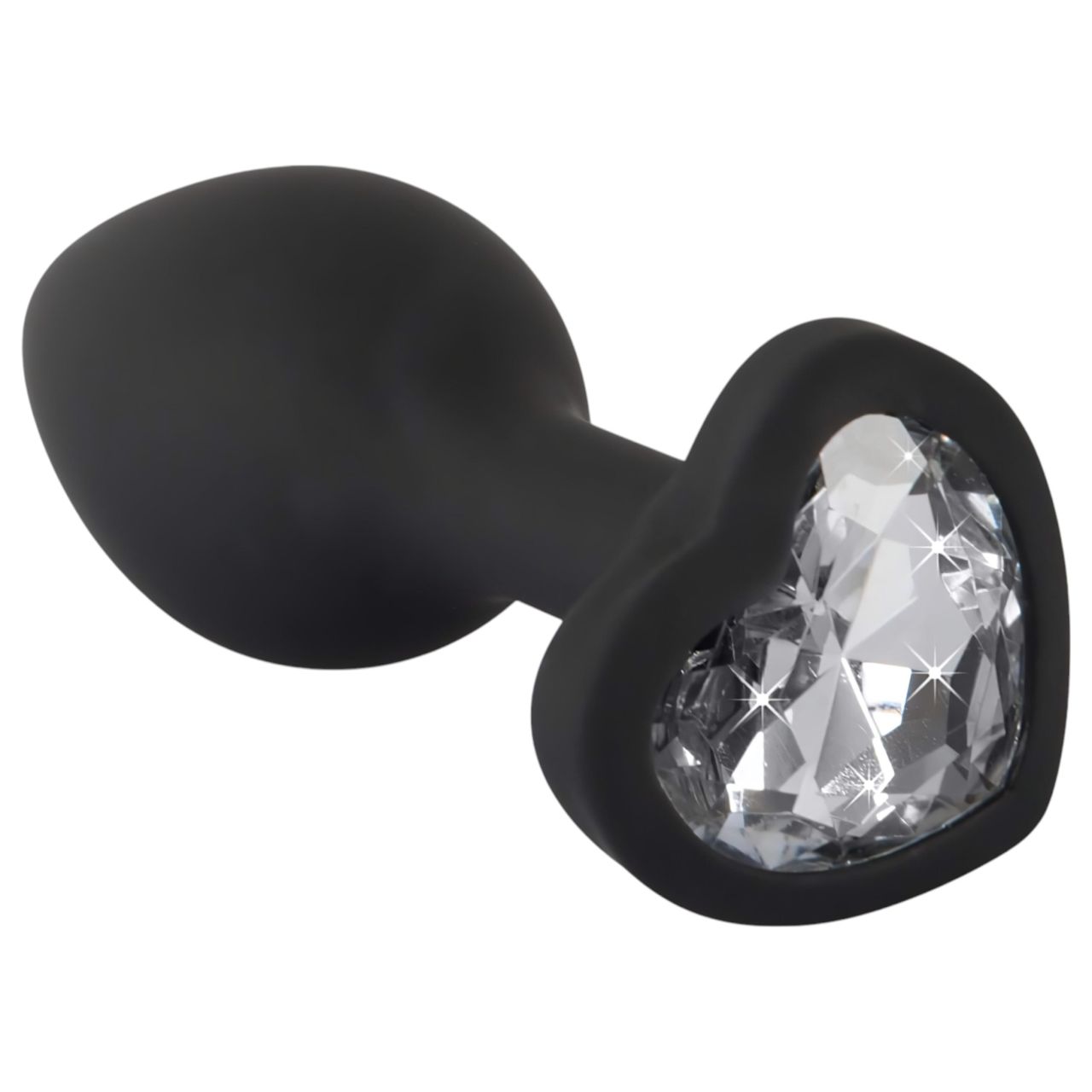 You2Toys Anal Plug - fehér köves anál plug (fekete) You2Toys Anal Plug - fehér köves anál plug (fekete)