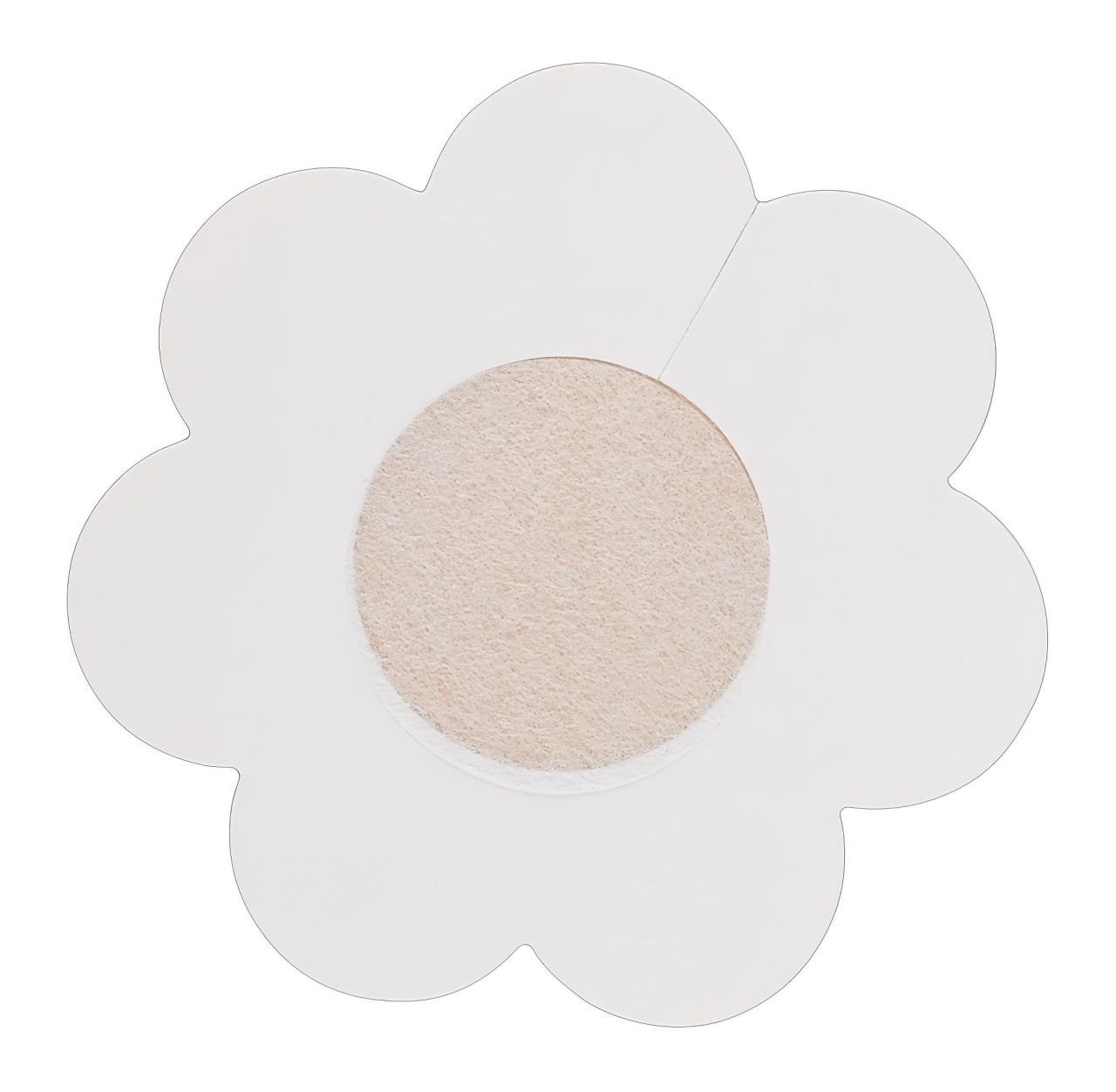 Cottelli Nipple Cover - virág mellbimbó tapasz (natúr, 12 db)