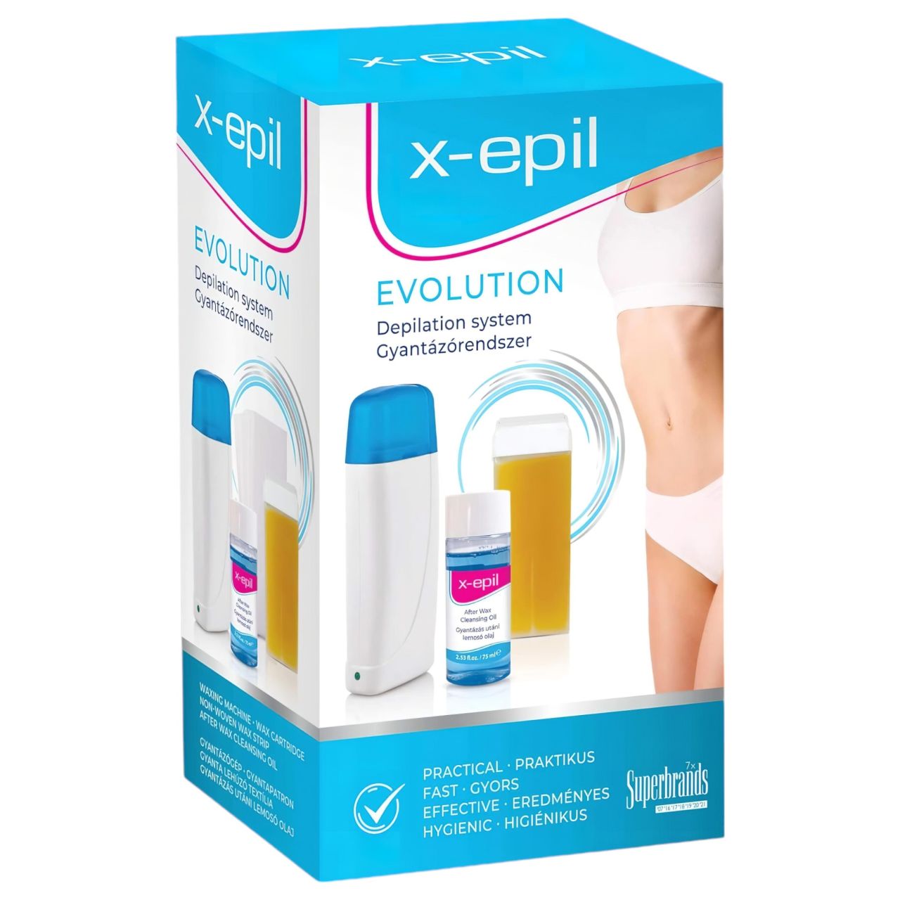 X-Epil Evolution - gyantázó szett