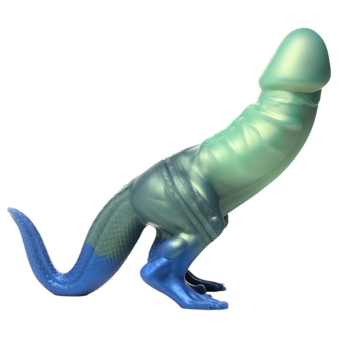 Creature Cocks Jurassic Cock - dinoszaurusz dildó (zöld)