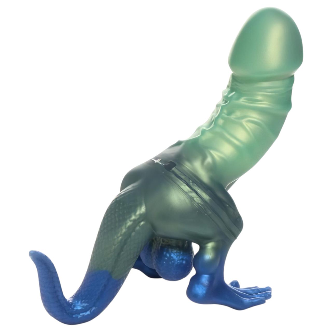 Creature Cocks Jurassic Cock - dinoszaurusz dildó (zöld)