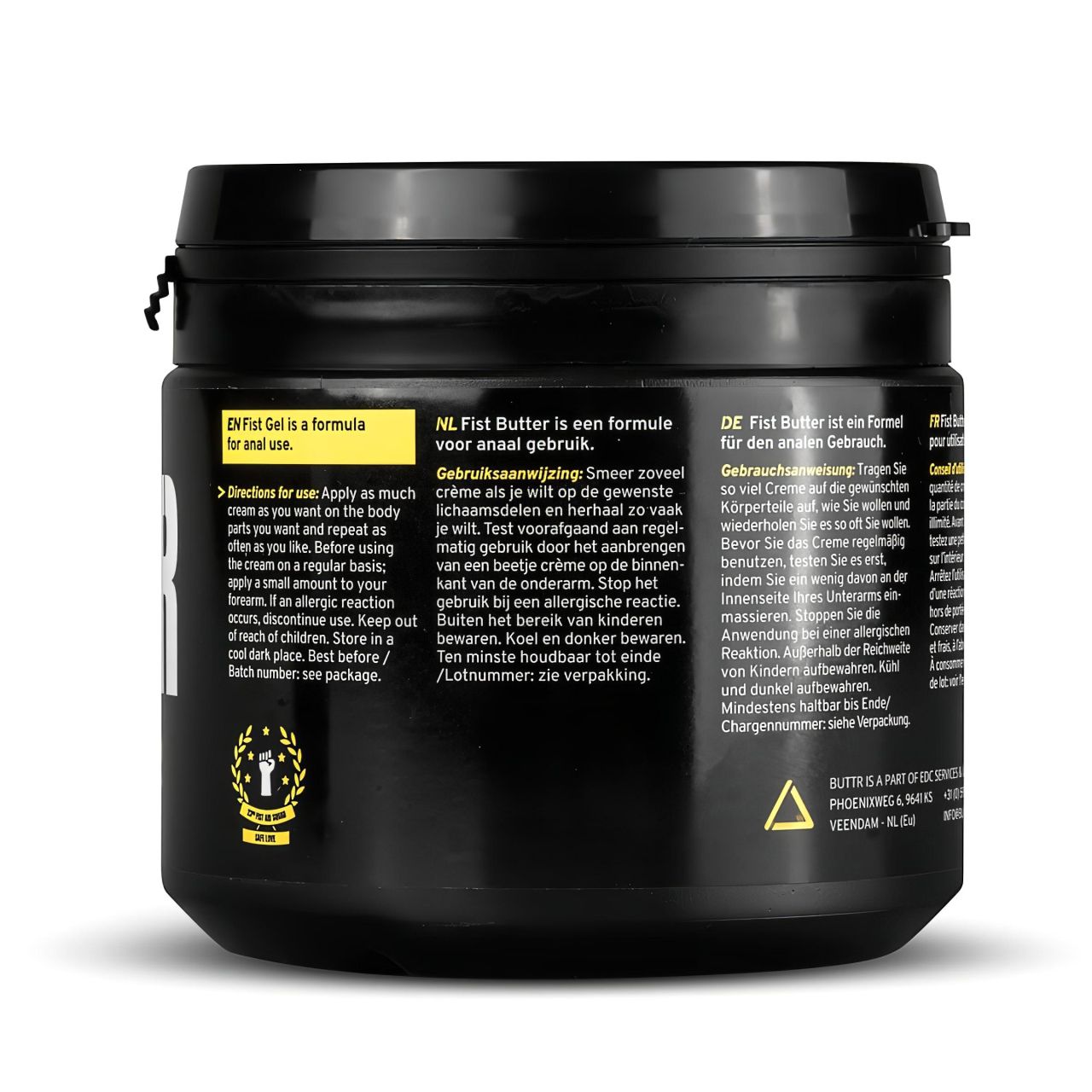 BUTTR Fisting Butter - anális öklöző síkosító vaj (500 ml)