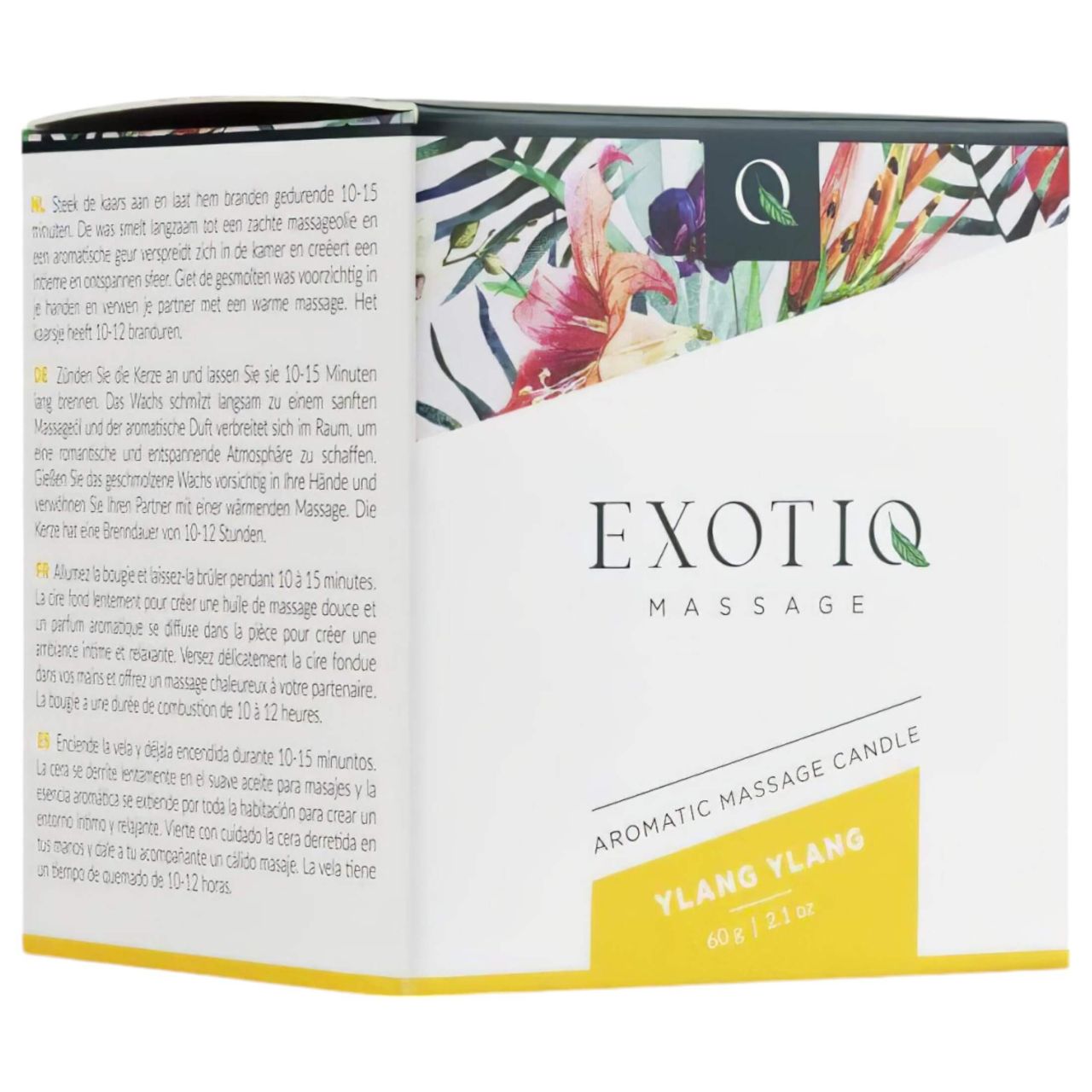 Exotiq - illatos masszázsgyertya - ylang ylang (60 g)