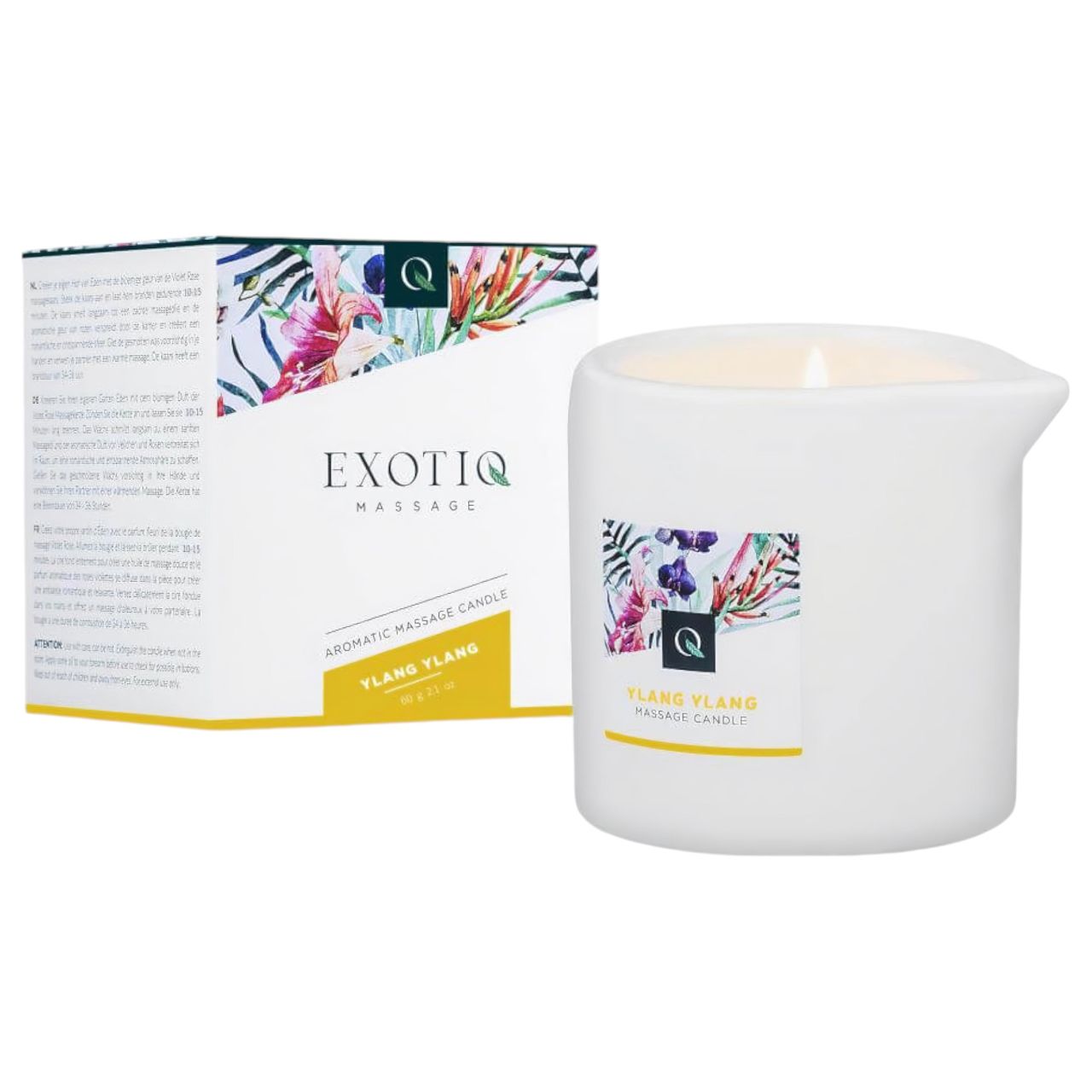 Exotiq - illatos masszázsgyertya - ylang ylang (60 g)