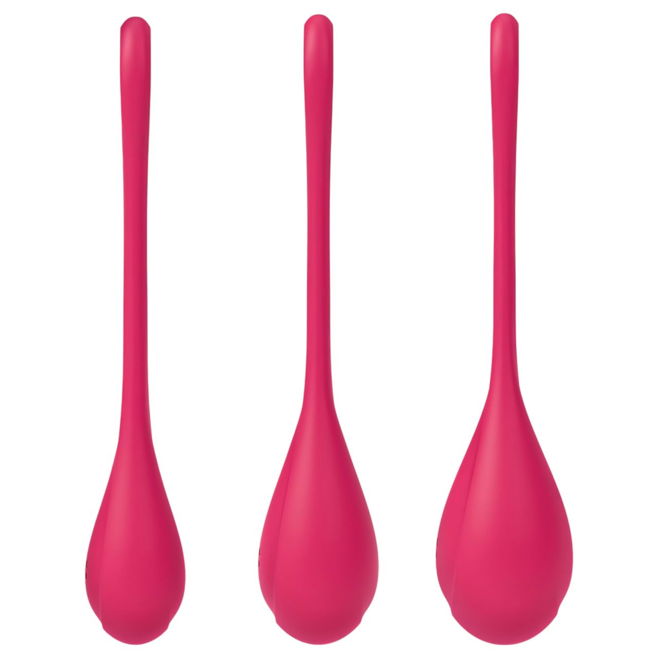 Satisfyer Yoni Power 1 - gésagolyó szett (piros, 3 részes) Satisfyer Yoni Power 1 - gésagolyó szett (piros, 3 részes)