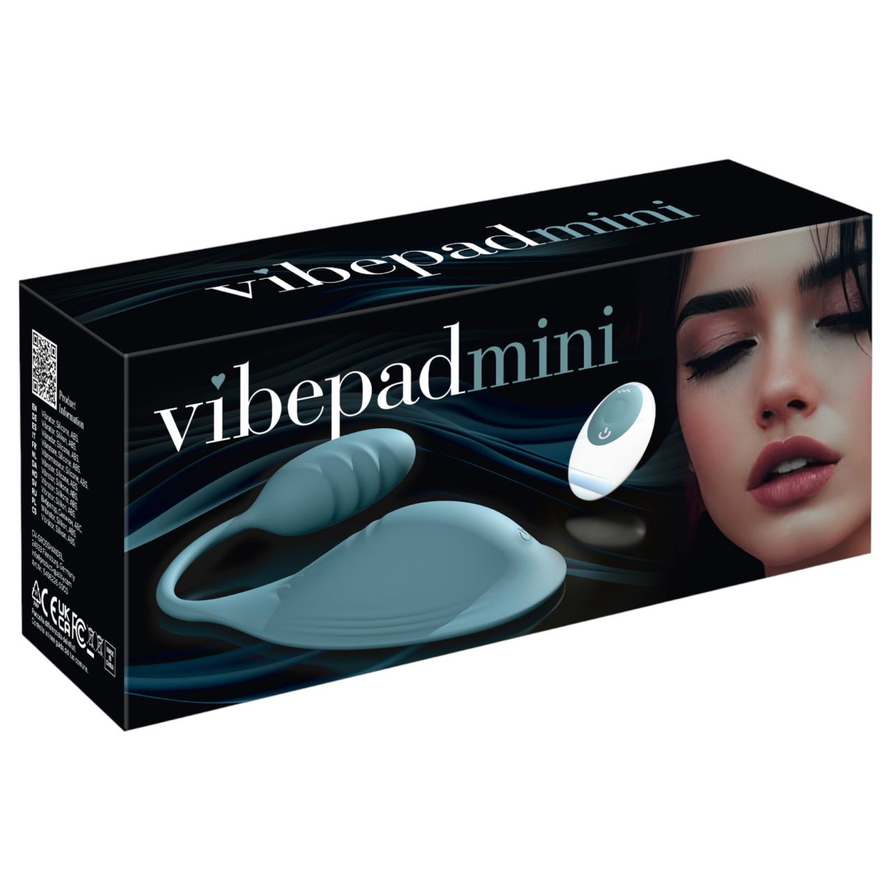 VibePad Mini - 2 motoros párna vibrátor (türkiz)