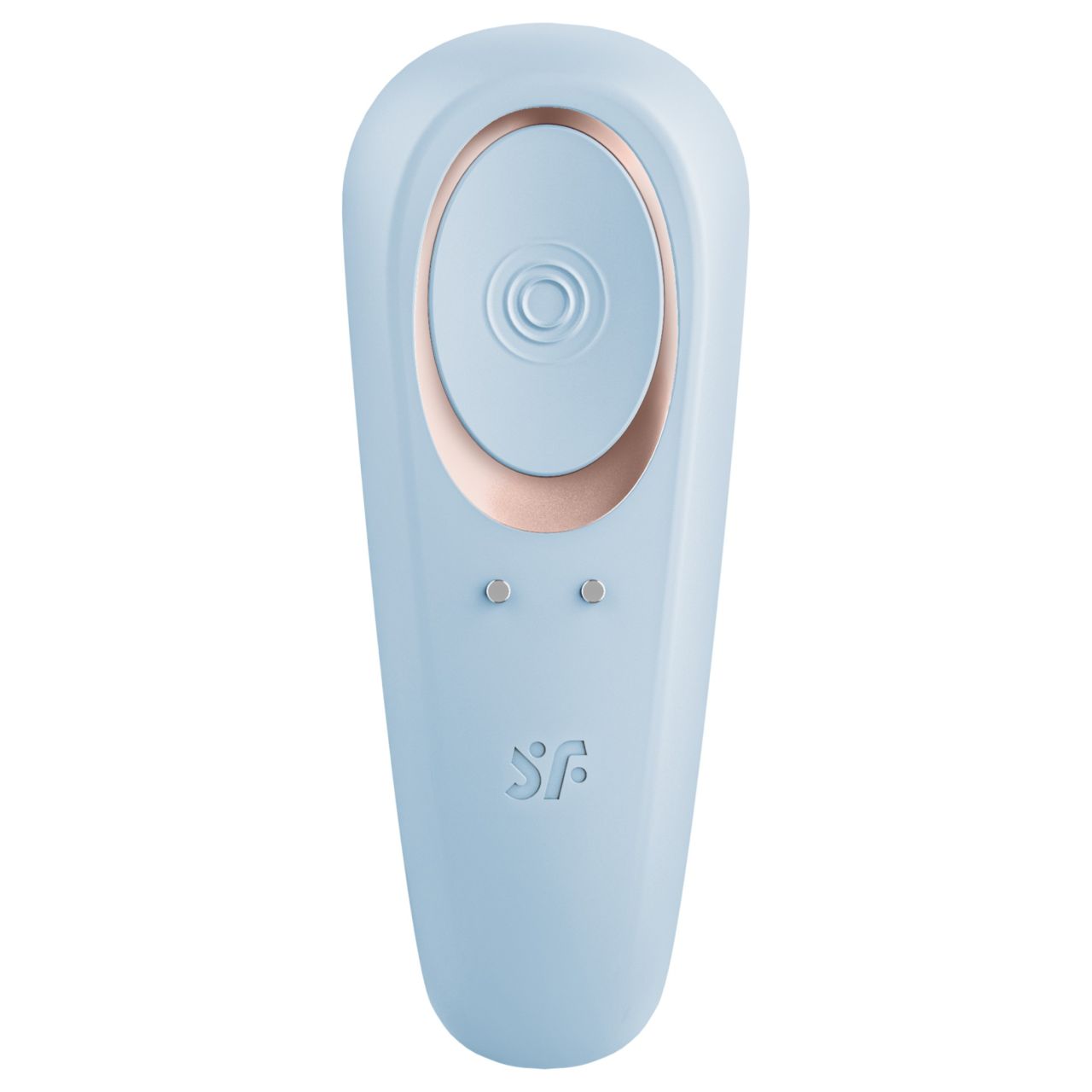 Satisfyer Double Classic - párvibrátor (kék)