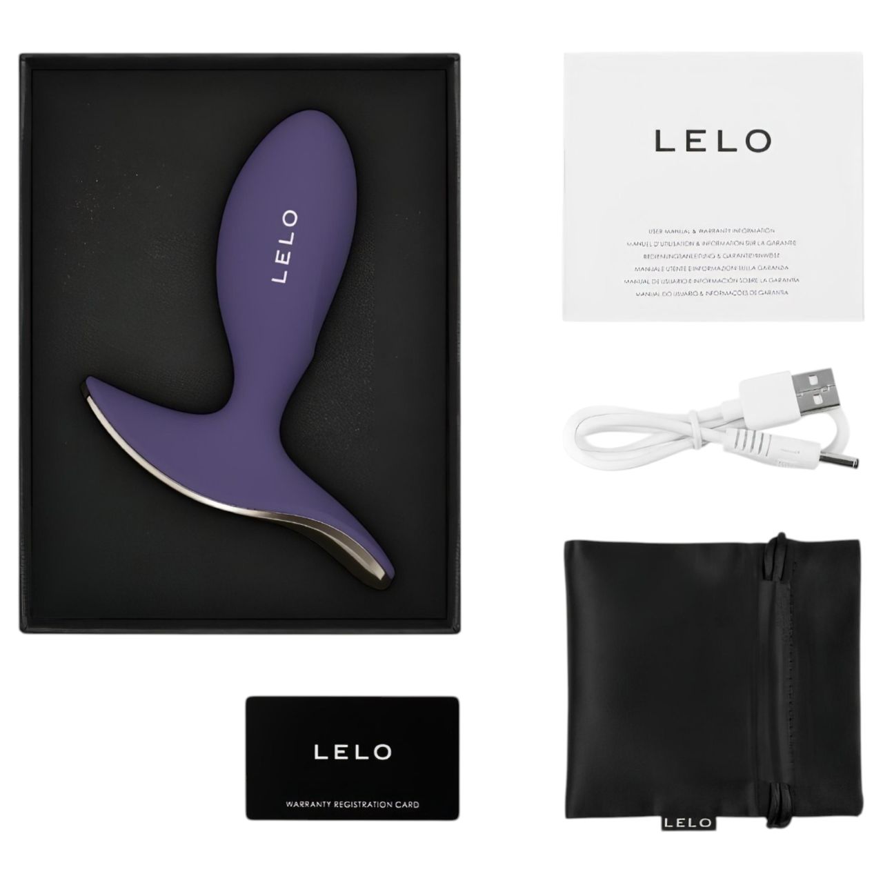 LELO Surfer - App-vezérelt análvibrátor (lila) LELO Surfer - App-vezérelt análvibrátor (lila)