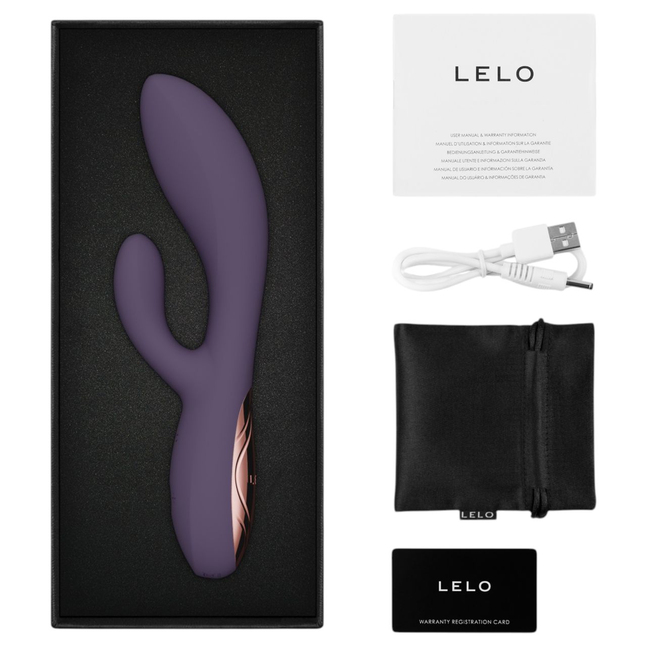 LELO - INA Thrust lökő nyuszivibrátor (lila) LELO - INA Thrust lökő nyuszivibrátor (lila)