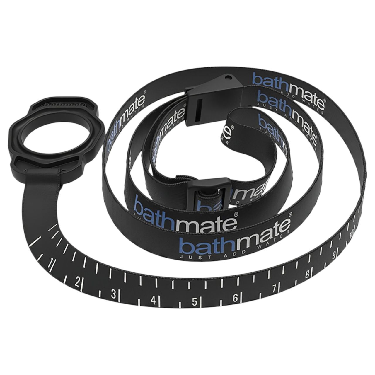 Bathmate Shower Strap - pumpatartó mérőheveder (fekete) Bathmate Shower Strap - pumpatartó mérőheveder (fekete)