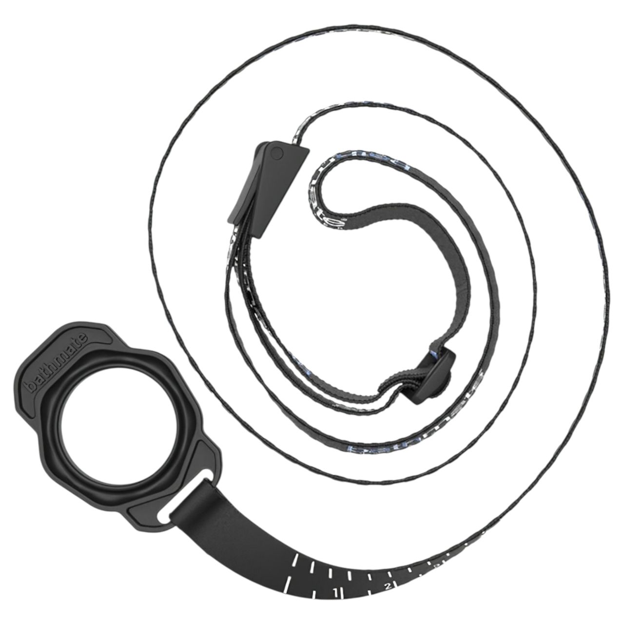 Bathmate Shower Strap - pumpatartó mérőheveder (fekete) Bathmate Shower Strap - pumpatartó mérőheveder (fekete)