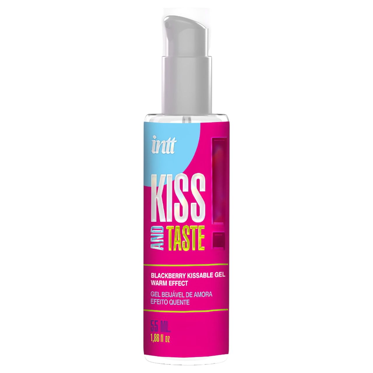 Intt Kiss and Taste - melegítő hatású síkosító gél - szeder (55 ml) Intt Kiss and Taste - melegítő hatású síkosító gél - szeder (55 ml)