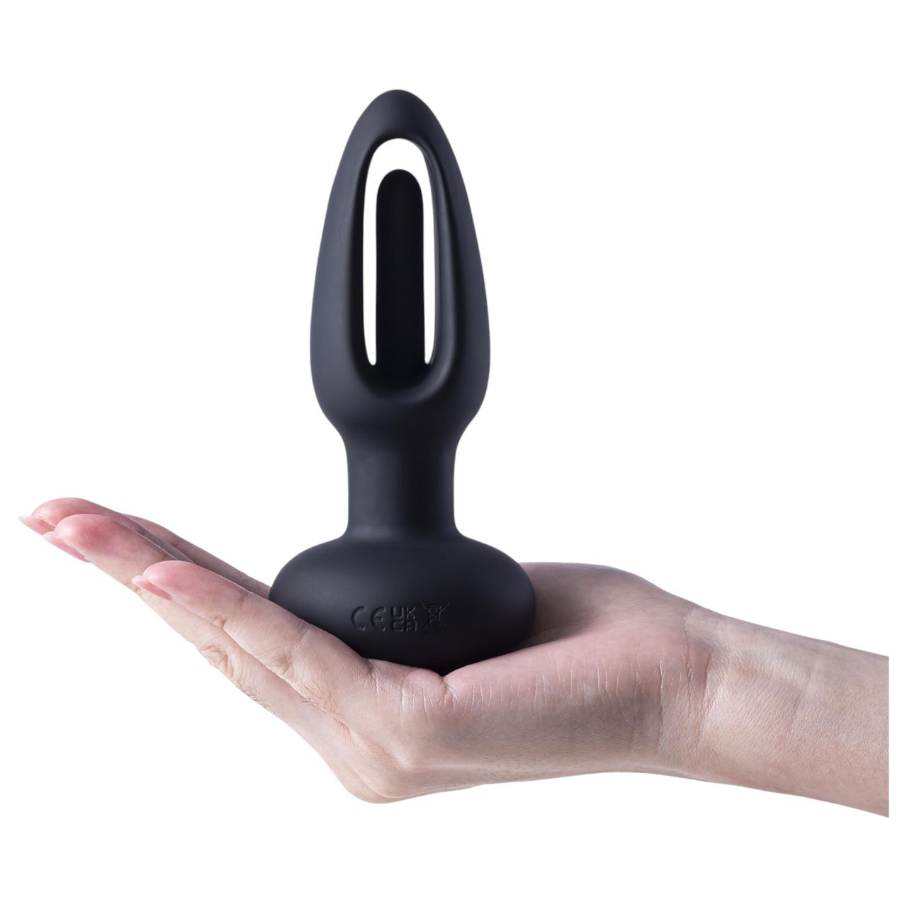 Honey Play Box Snuggy - nyelves análvibrátor (fekete) Honey Play Box Snuggy - nyelves análvibrátor (fekete)