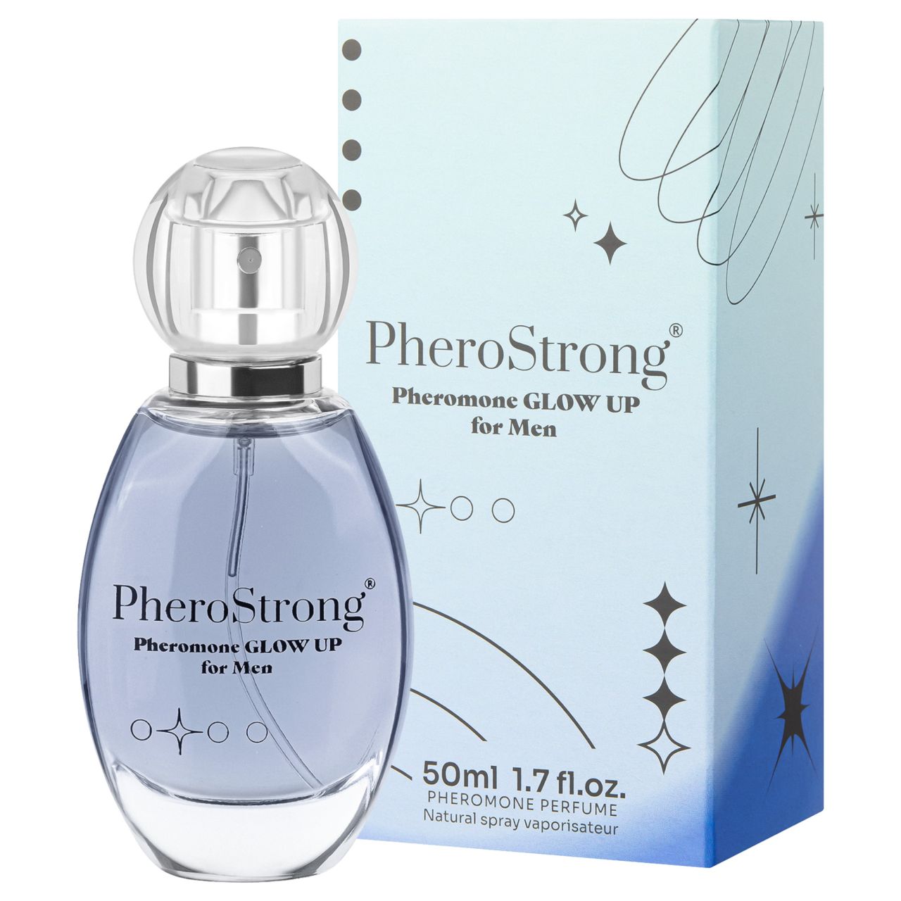 PheroStrong Glow up - feromon parfüm férfiaknak (50 ml)