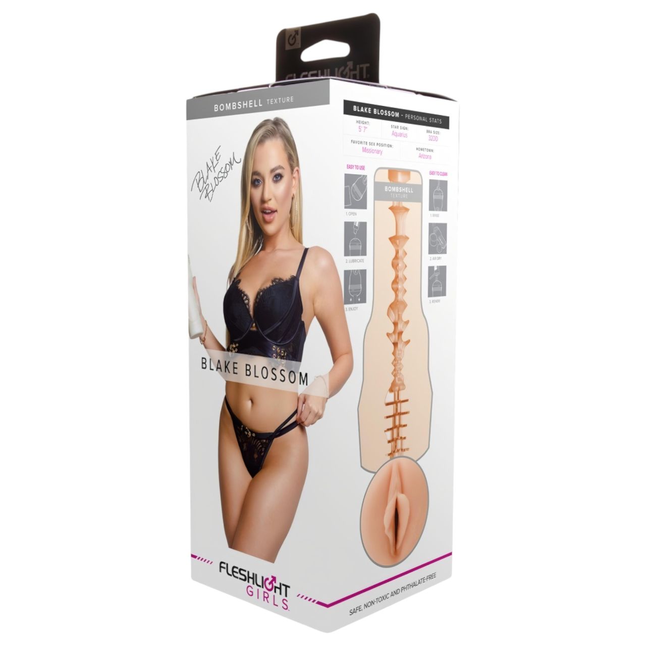 Fleshlight Blake Blossom Bombshell - élethű műpunci (testszínű) Fleshlight Blake Blossom Bombshell - élethű műpunci (testszínű)