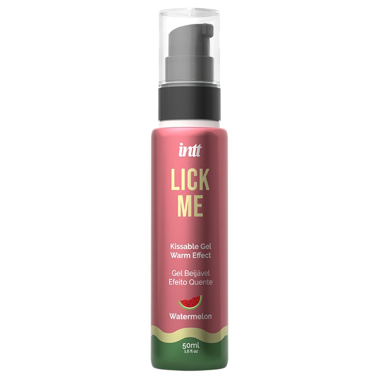 Intt Lick Me - melegítő hatású síkosító gél - görögdinnye (50 ml)