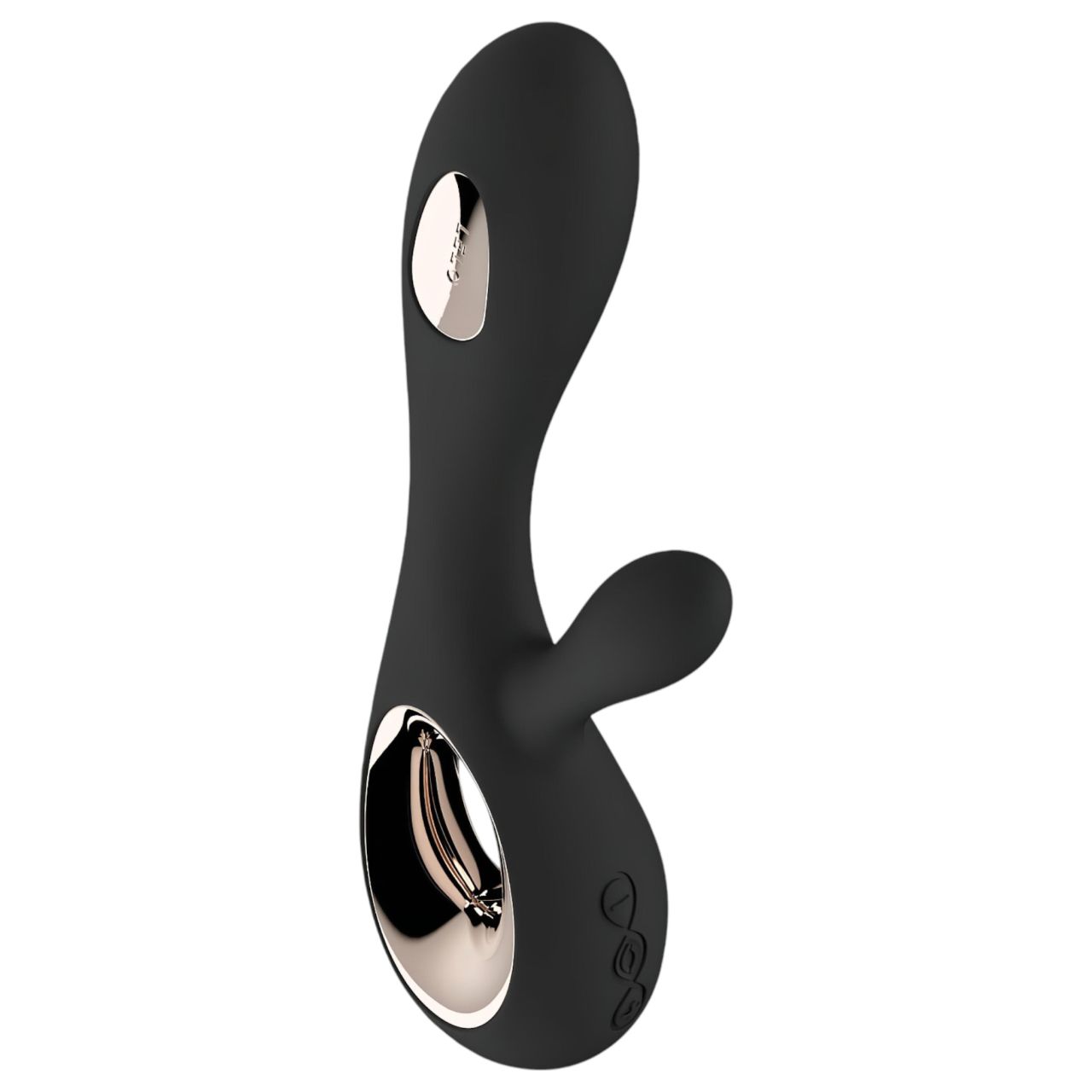 LELO Soraya Wave - csiklókaros, bólogató vibrátor (fekete) LELO Soraya Wave - csiklókaros, bólogató vibrátor (fekete)