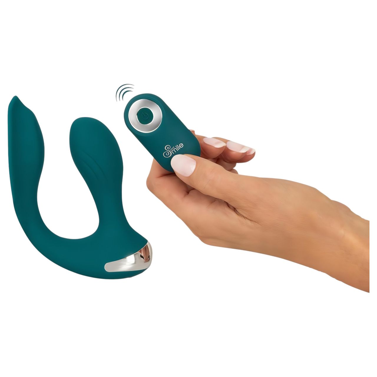 SMILE Hands-free - hordható felhelyezhető vibrátor (türkiz) SMILE Hands-free - hordható felhelyezhető vibrátor (türkiz)