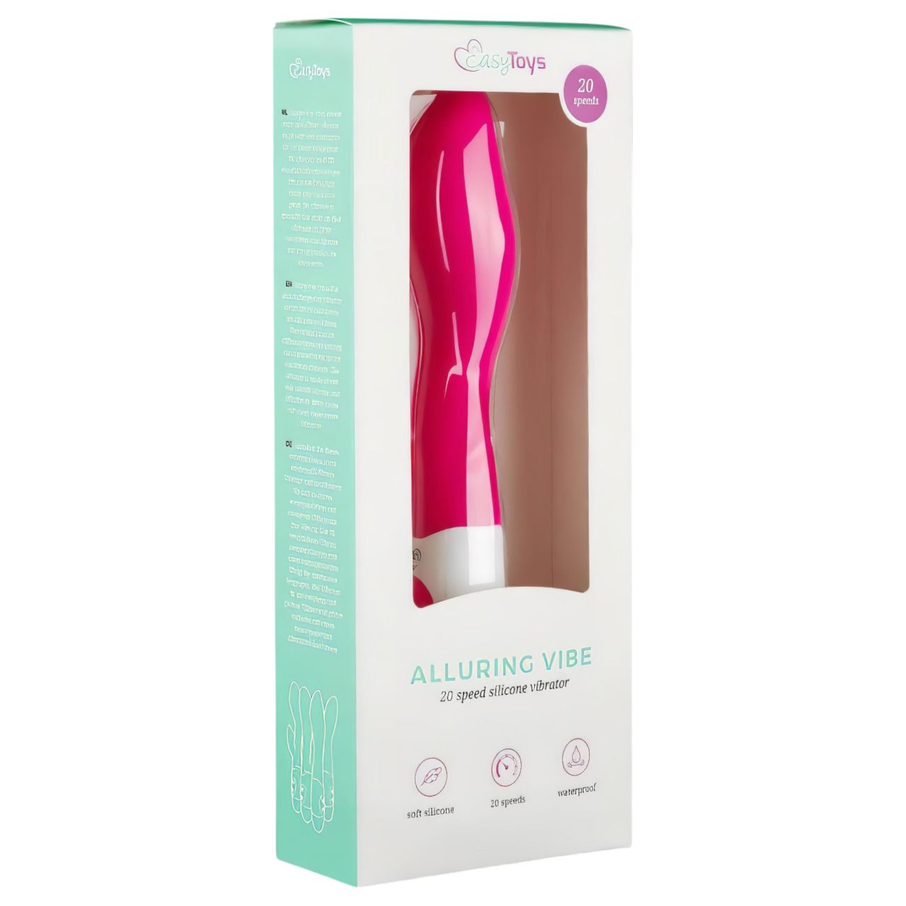 EasyToys Alluring vibe - vízálló, G-pont vibrátor (pink) EasyToys Alluring vibe - vízálló, G-pont vibrátor (pink)