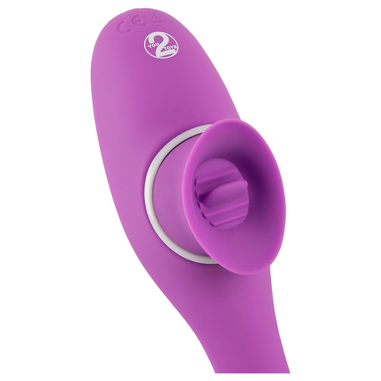 You2Toys 2 Function Vibe - akkus 2in1 vibrátor (lila)