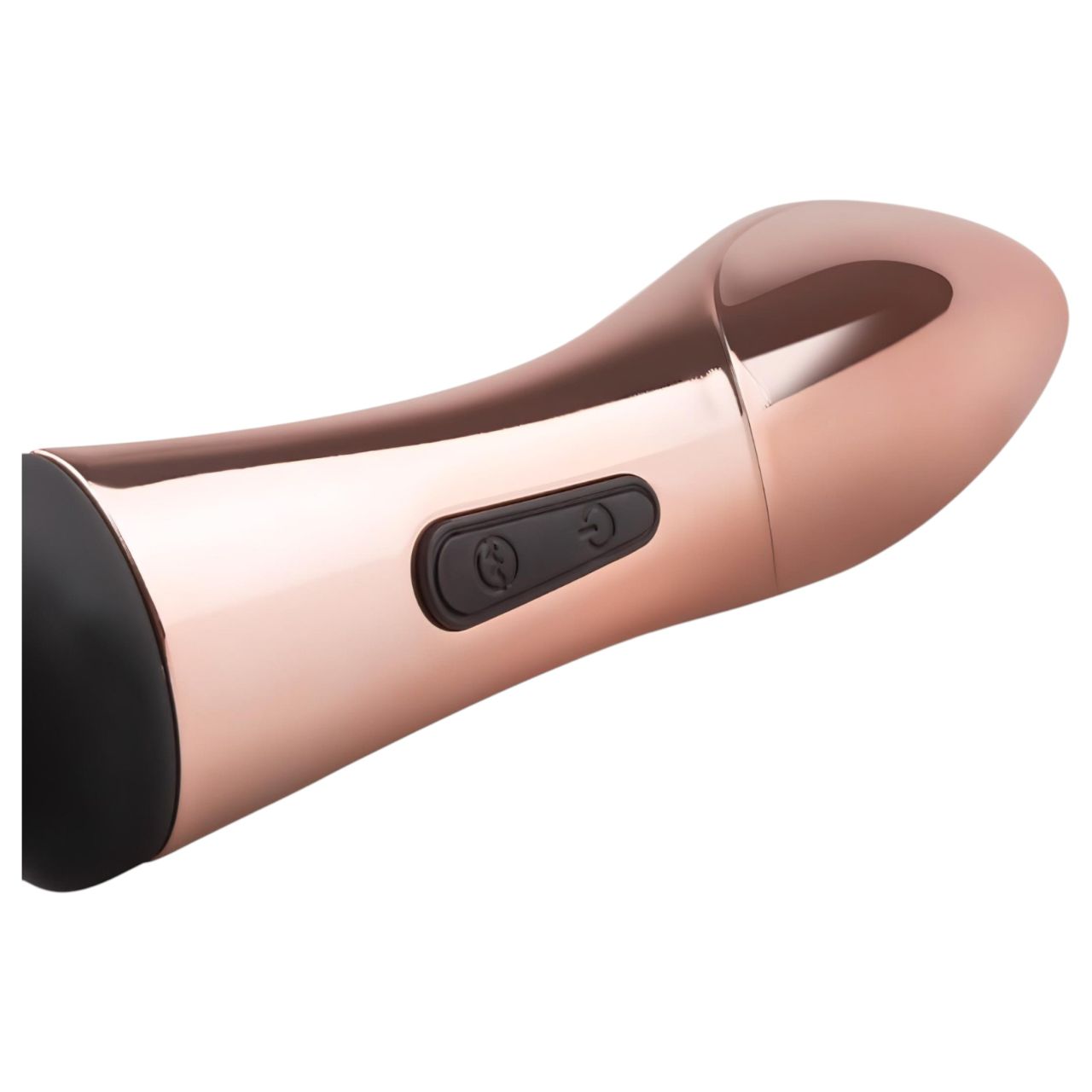 Rosy Gold Wand Curve - akkus, masszírozó vibrátor (rosegold)
