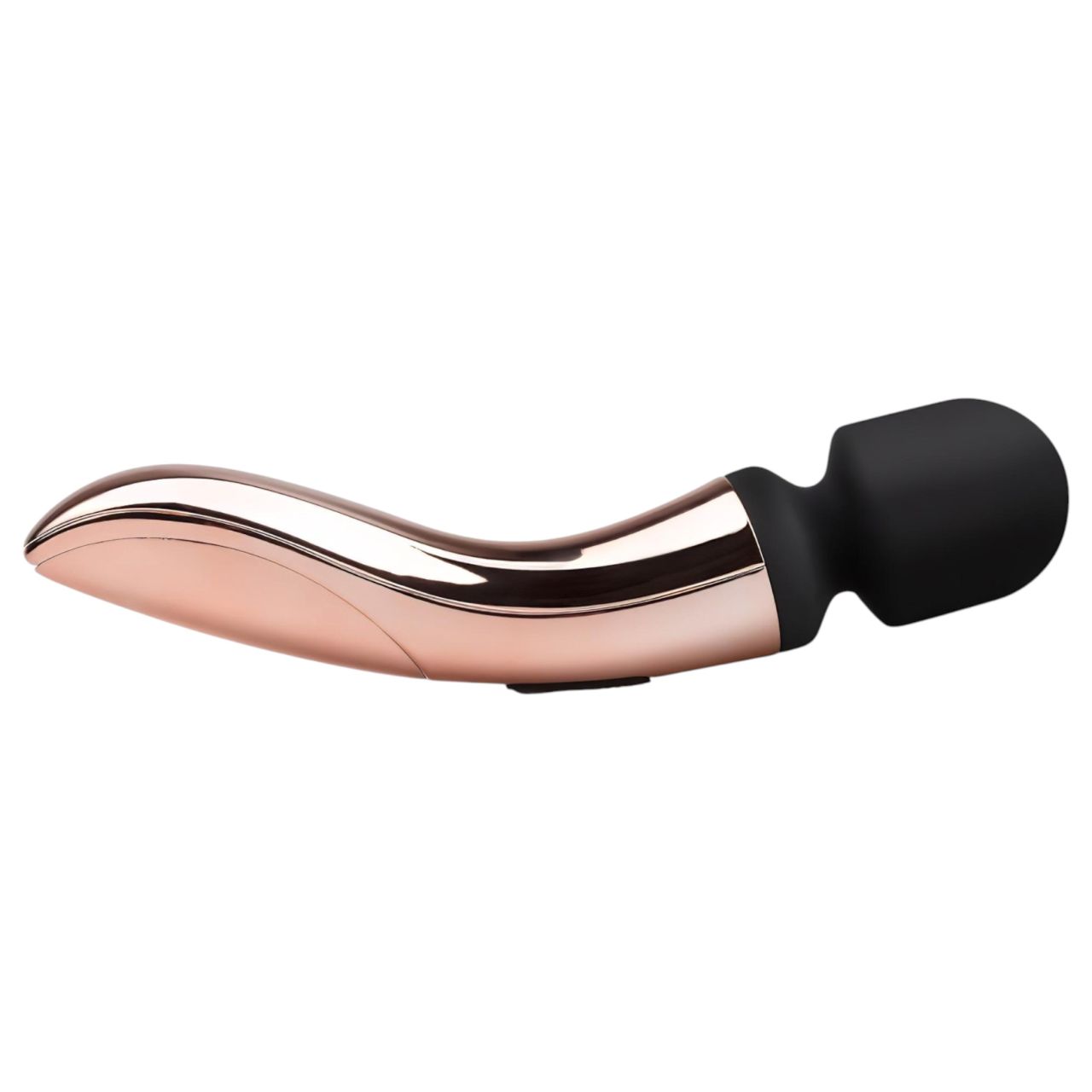 Rosy Gold Wand Curve - akkus, masszírozó vibrátor (rosegold)
