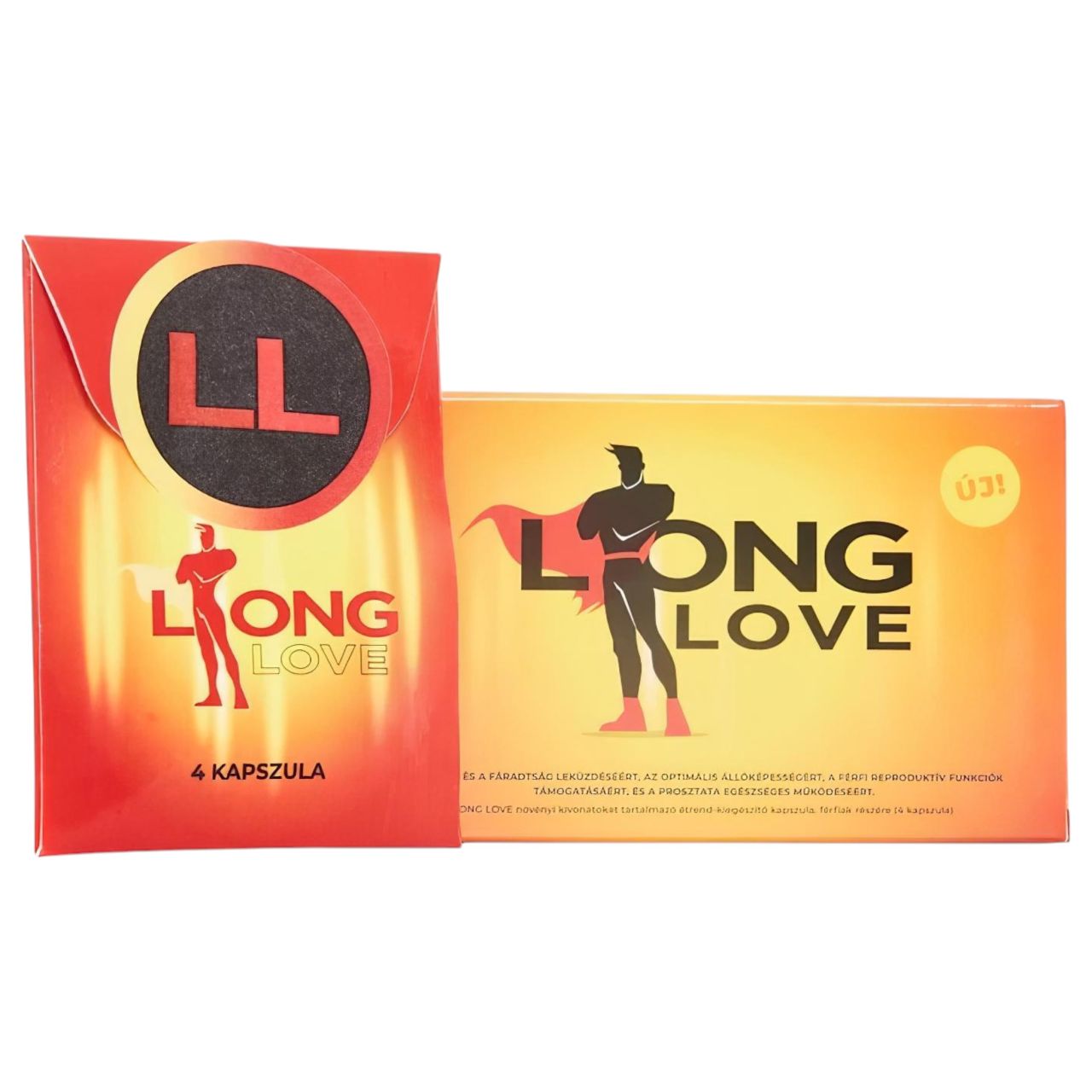 Long Love - magömlést késleltető étrend kiegészítő (4 db)