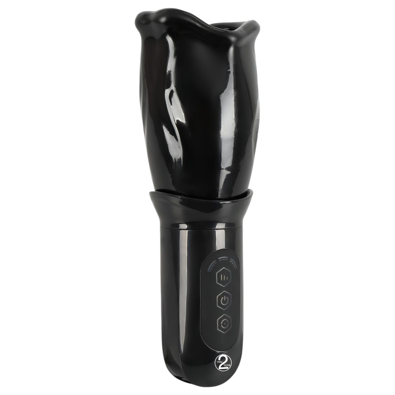 You2Toys - STROKER Rotating - akkus, forgó műszáj maszturbátor (fekete)