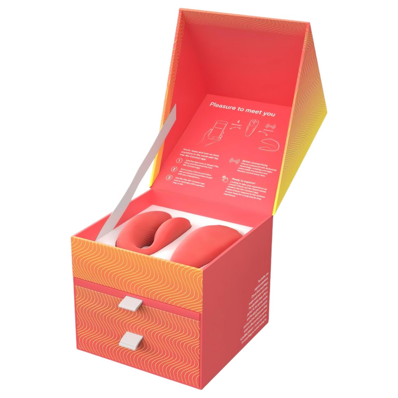 We-Vibe Chorus - App-vezérelt párvibrátor (narancs)
