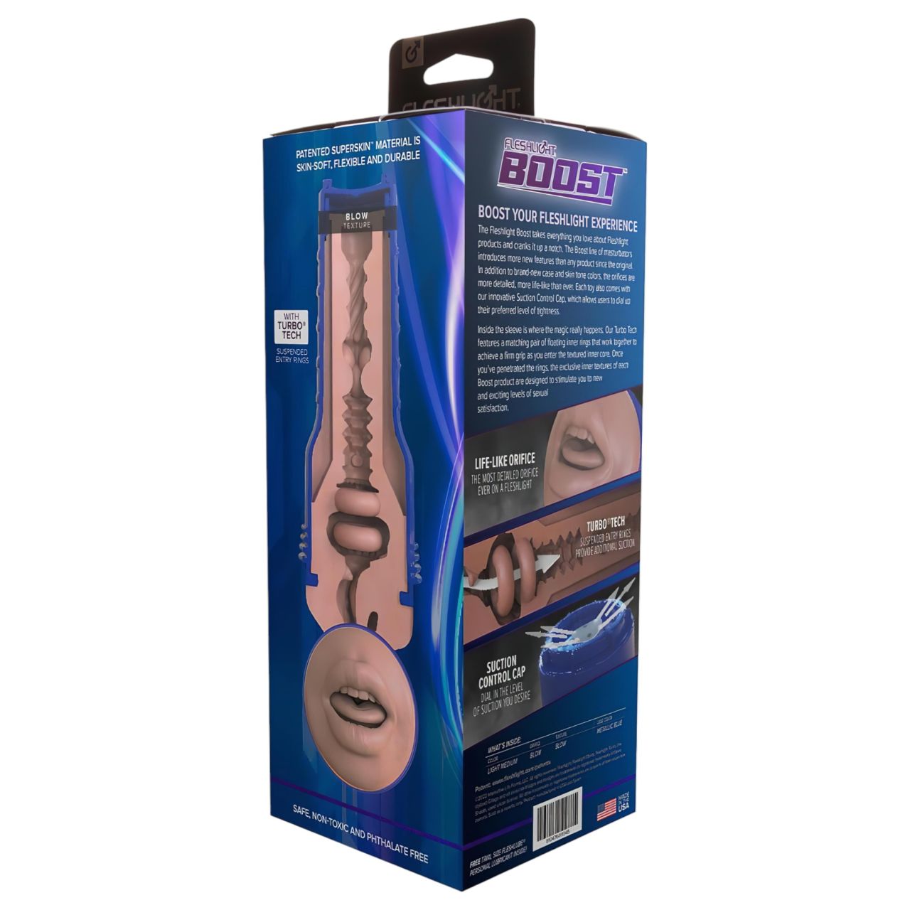Fleshlight Boost Blow - élethű száj maszturbátor (testszínű) Fleshlight Boost Blow - élethű száj maszturbátor (testszínű)