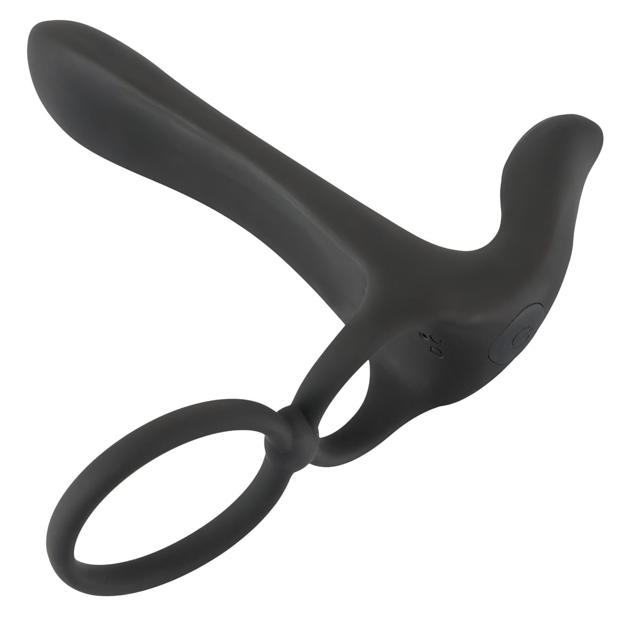 Black Velvets - akkus, 2in1 vibrátor és péniszgyűrű (fekete) Black Velvets - akkus, 2in1 vibrátor és péniszgyűrű (fekete)